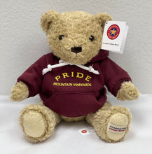 Load image into Gallery viewer, 2022 Pride Mountain Vineyards Classic Teddy Bear w/Sweatshirt
