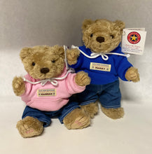Load image into Gallery viewer, 2002 Teddy Bear Centennial- Harry & Hannah Set of 2 Bears-Treasures from the Archives