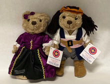 Load image into Gallery viewer, 2007 Harry & Hannah Walt Disney Teddy Bear Weekend Pirate Adventure Teddy Bears Set