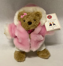 Load image into Gallery viewer, 2001 10” Harry & Hannah Christmas Adventure North Pole Set of 2 Teddy Bears
