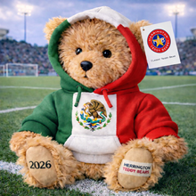 Load image into Gallery viewer, Mexico Flag Series Teddy Bear
