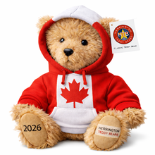 Load image into Gallery viewer, Canada Flag Series Teddy Bear
