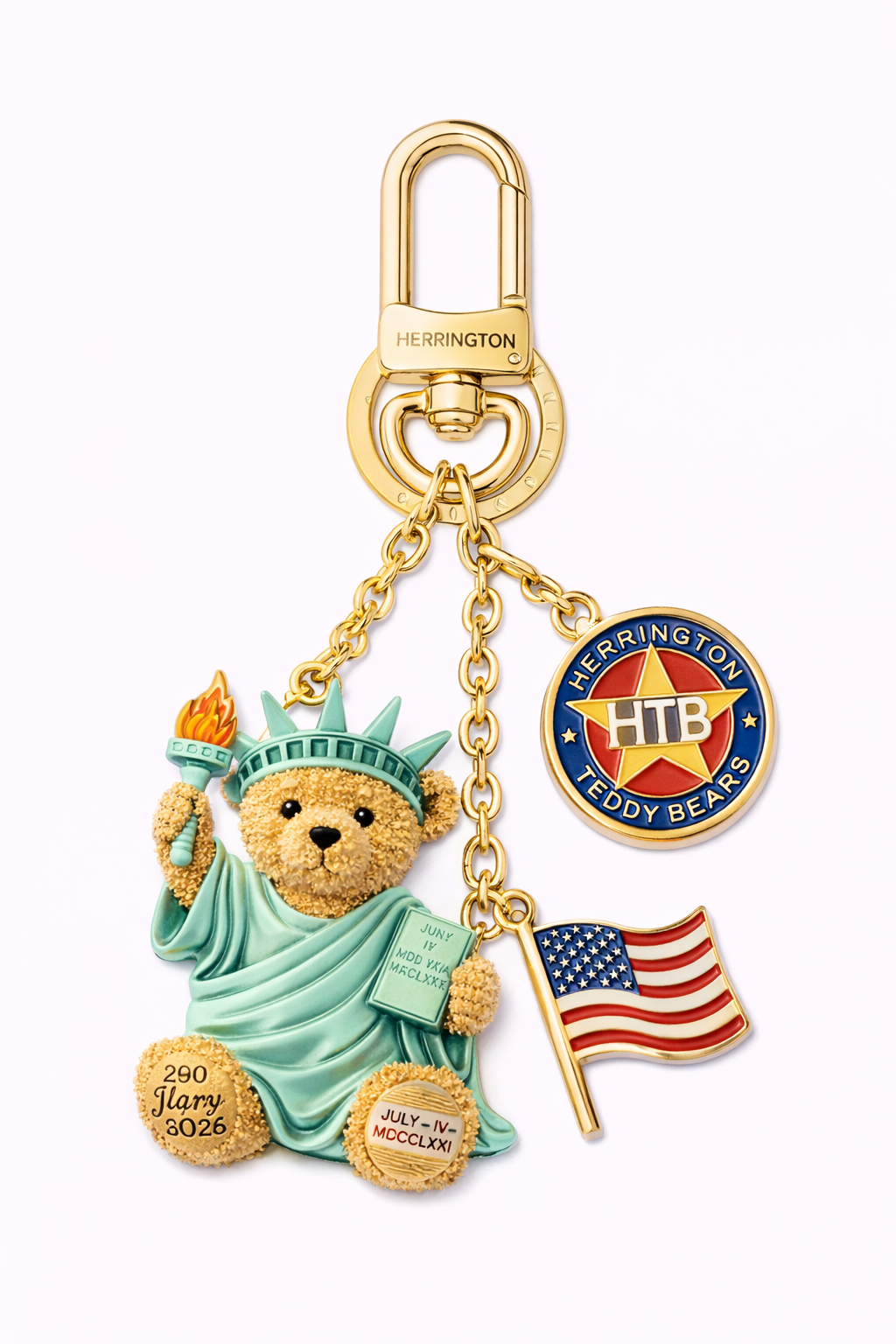 Lady Liberty Key Chain